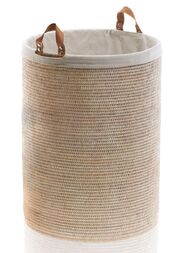 Корзина для белья Decor Walther BASKET SPA 500х500х700 с ручками, ротанг светлый 0932491