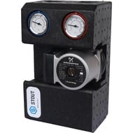 Насосная группа STOUT с прямым контуром 3/4" с насосом Grundfos UPSO 15-65 130, SDG-0001-002002