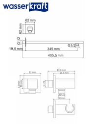 ������� ������� WasserKRAFT Glan �66209 ������������ ���������, ������� � ������ ���, ������ ������