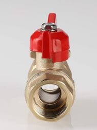 Кран шаровый VALTEC СТАНДАРТ 3/4"ВВ бабочка (PN40) VT.122.GN.05 — изображение 9