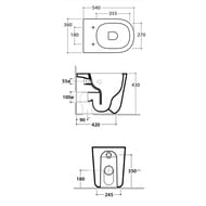 ������ ���������� Globo Lalita LT001BI 540�360�430 ������������, ������������� ������, ������, �����