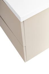 Тумба под раковину BelBagno MARINO (700х450х500) подвесная, Crema Opaco MARINO-700-2C-SO-CO-P