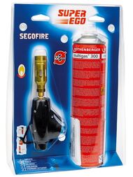 Горелка газовая Super Ego SEGOFIRE с баллончиком BTP 300,  3550100