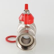 Кран шаровый 3/4"ВН VALTEC BASE с накидной гайкой VT.260.N.0505