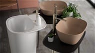 Раковина Vitra Plural 492х525 напольная, антибактериальное покрытие,белый 7814B403-0001