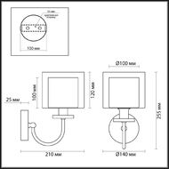 ��� Odeon Light Saga Classic 5088/1W, ������