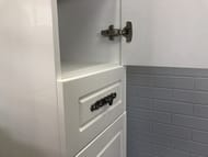 Шкаф-колонна COMFORTY Севилья-35 (350х1900х316) напольный, слоновая кость 00004137101