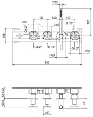 ���������� ����� Fantini 4700P017A ������������� ������������������ ��������� ��� �����/����