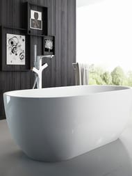 Ванна акриловая BelBagno BB70-1500-800 (1500х800х600) свободностоящая, белая, с обвязкой