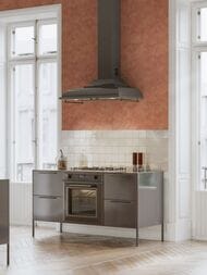 Обои флизелиновые LOYMINA Materials STC5 020 (1х10,05) моноколор, красные (рул.)