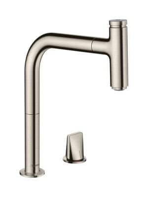 Смеситель Hansgrohe Metris Select M71 для кухни 200 мм, вытяжной душ, 1 тип струи 73804800