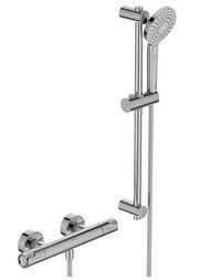 Смеситель для душа Ideal Standard CERATHERM T50 A7217AA термостат, душевой гарнитур, штанга 600мм — миниатюра 1