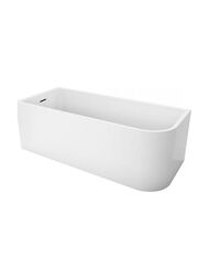 Ванна акриловая BelBagno BB712-1700-730-L (1700х730х580) угловая, левая, белый