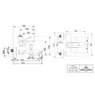 ��������� ��� ����� Villeroy&Boch O.NOVO ��������� ���� TVT10400100061