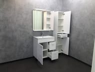 Зеркало-шкаф COMFORTY Модена М-75 600х632х134) подвесной, белый матовый 00-00001640