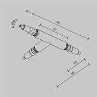�������� ��� ���������� ������� ������� Maytoni Axity (������) CA007TC-B, IP20, ������