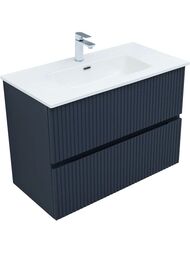 Тумба для раковины Aquanet Джейн 90 (900х455х637) подвесная, 2 ящика, цвет: маренго 335430