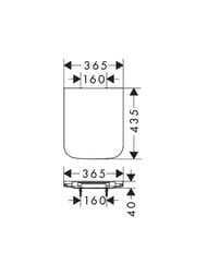 ������� ��� ������� Hansgrohe CreekTide Q � ����������� � ������� ����������, ����� 60126450