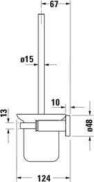 ������ � ��������� ������ DURAVIT D-Code ���������, ����: ����/������� ������ 0099271000