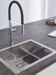 Смеситель Grohe Essence 30294000 для кухни однорычажный, с проф. лейкой, хром — изображение 5