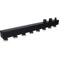 Коллектор распределительный ROMMER 4 отопительных контура 1.1/2", сталь