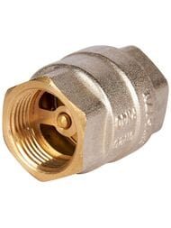 Клапан обратный ROMMER 3/4 пружинный муфтовый с металлическим седлом RVC-0001-000020