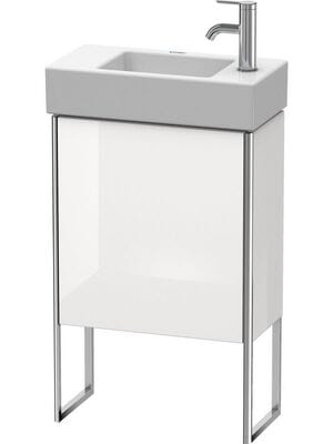 Тумба под раковину Duravit XSquare 484х491х240 напольная, петли слева, белый глянец XS4471L2222