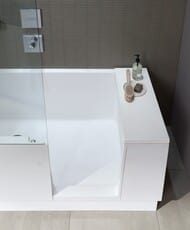����� � ������� ������������ Duravit Shower+Bath 1700�750�2100 � ���� �����,���������� ������ 700403000000000