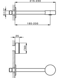 ��������� ��� �������� CISAL Slim ����� 215��, ������������, ����/������ SM0135106T