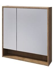 Уценка! Зеркальный шкаф Caprigo Балтик (758х800х174) 2 двери, цвет дуб кантри 2051-1007