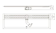 ������� ����� � ������� ACO ShowerDrain B L=685��, ������� �����, �����, �����. ������ 9010.78.70
