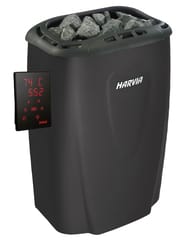 Электрическая печь HARVIA Moderna V60XE Black с выносным пультом в комплекте HVE604XEM