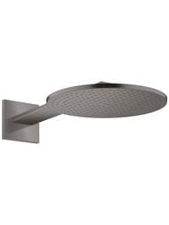 Верхний душ Axor ShowerSolutions 35303340 (300х300) 2jet настенный, держатель, шлиф.черный хром