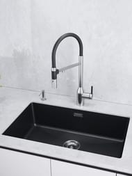 Мойка LUMI 74UNI, IT-GRANIT, LU74-AN, антрацит, 740х460, Paulmark