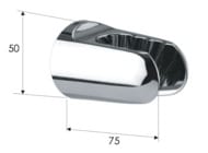 Держатель ручного душа Remer 339R3, хром — миниатюра 2