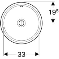 �������� Geberit VariForm (330�330) ������������, � ��������� 500.744.01.2