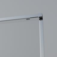 Душевой уголок Vincea Soft 2 1400х800х2000 стекло прозрачное/профиль хром, VSR-3SO28014CL — миниатюра 8