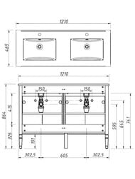 ����� ��� �������� Caprigo ������� 120 concept 1210�864�465 4 �����, ����: ���� ���� 34023-SF046