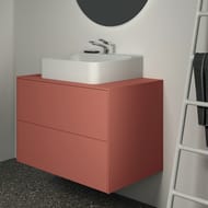 Тумба под раковину Ideal Standard CONCA (800x505x550) 2 ящика, закат, столешница с вырезом T3941Y3 — изображение 4