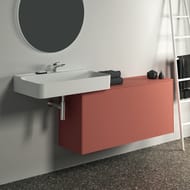 Тумба под раковину Ideal Standard CONCA 1200x373x550 2 ящика, закат, со столешницей T4320Y3