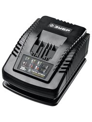 Зарядное устройство Li-Ion АКБ ЗУБР RT7-20-6, 20 В, 6 А, тип T7 — миниатюра 1