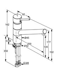 ��������� KLUDI SCOPE XL  ��� �����, ���������� ����� (360�) (����) 339300575