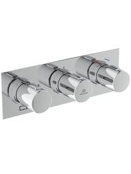 Смеситель для душа Ideal Standard CERATHERM Т100 A7664AA встраиваемый, термостат, на 3 выхода, хром — миниатюра 1