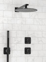 Душевая система WasserKRAFT Fulda A5251.299.219.258.302.242.217 без излива, черный Soft-touch — миниатюра 4