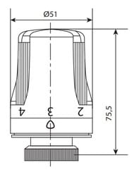 ����� ���������������� Royal Thermo ������� DE LUXE (����) 1/2" RTE 50.018