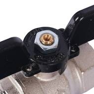 Кран шаровый STOUT 3/4"ВН, бабочка, стандартнопроходной, SVB-0014-000020