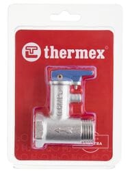 Клапан предохранительный Thermex 1/2", 6,5 бар, с ручкой 903 393