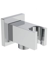 Держатель Ideal Standard IDEALRAIN настенный для лейки с подводом на воду резьба 1/2, хром BC771AA