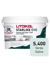 ������� ���������� LITOKOL STARLIKE EVO S.400 VERDE SALVIA ������-�������, 2,5 ��: