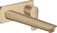 Смеситель Hansgrohe Talis E 71734140 для раковины, излив 225 мм, внешняя часть, шлифов бронза